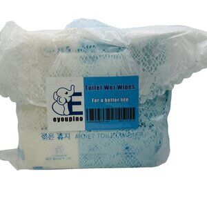 3 pack Toilet Wet Wipes
